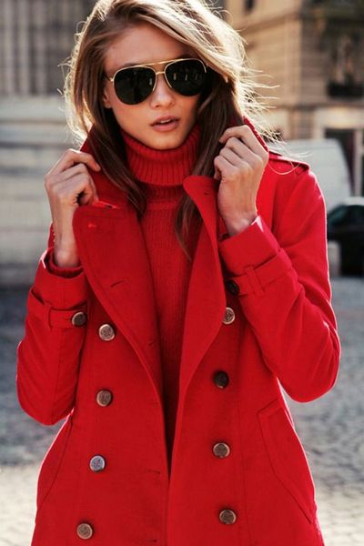 How to Wear Red - Fall Winter 2015-2016