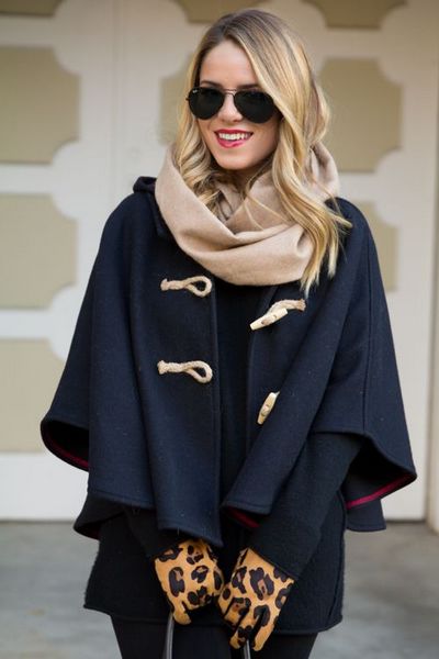Ways to Wear Winter Capes