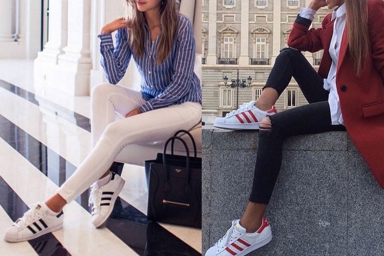 estilo de roupa feminina com tenis