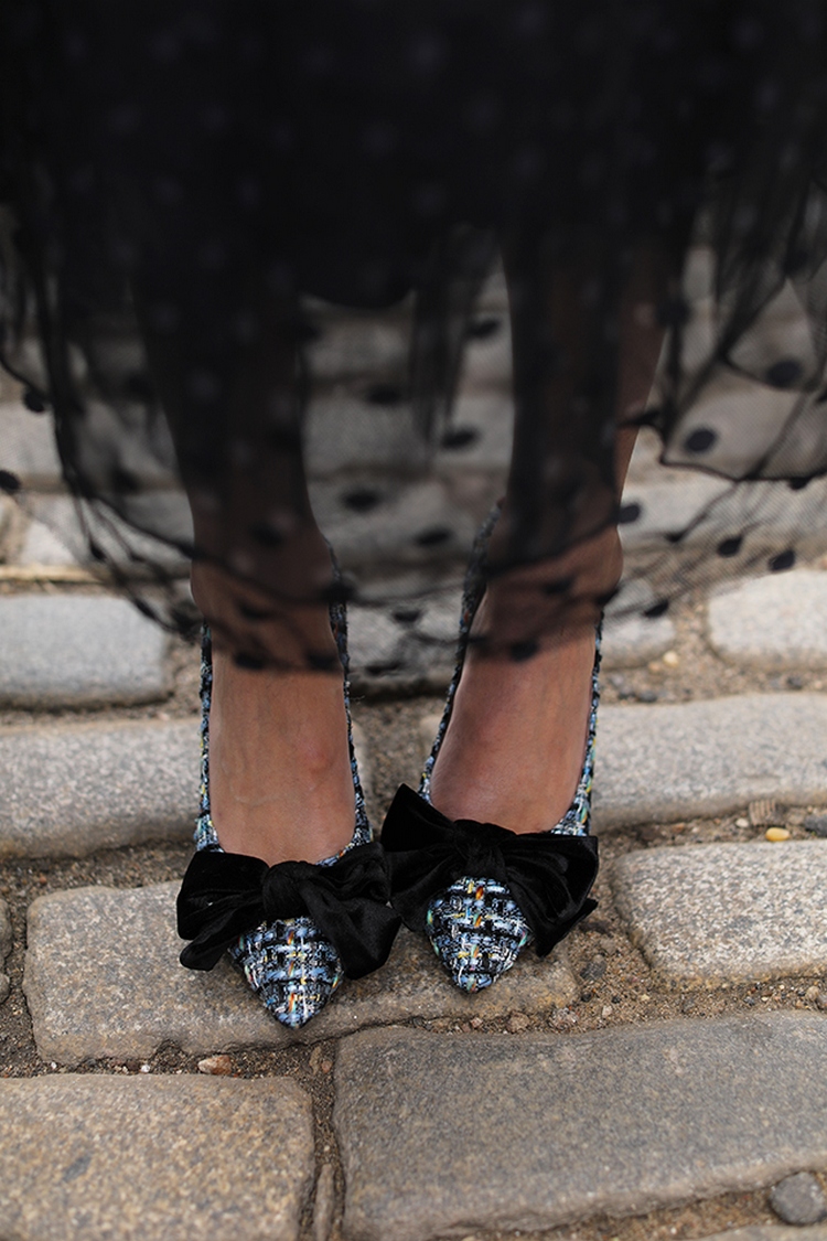 Casaco de tweed clássico - Ícone de estilo